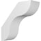 Ekena Millwork 5-in. W x 14-in. D x 14-in. H Carmel Architectural Grade PVC Knee Brace BRCP05X14X14CAR - alternate 1